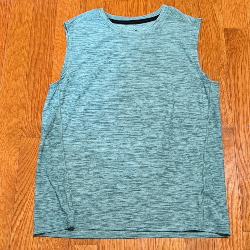 Kids Sleeveless Performance Tank Top - Green